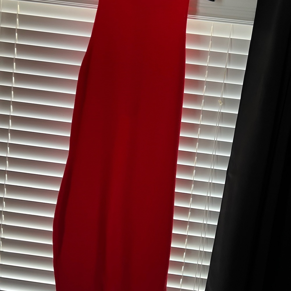 Bar III Vibrant Red Knit Dress